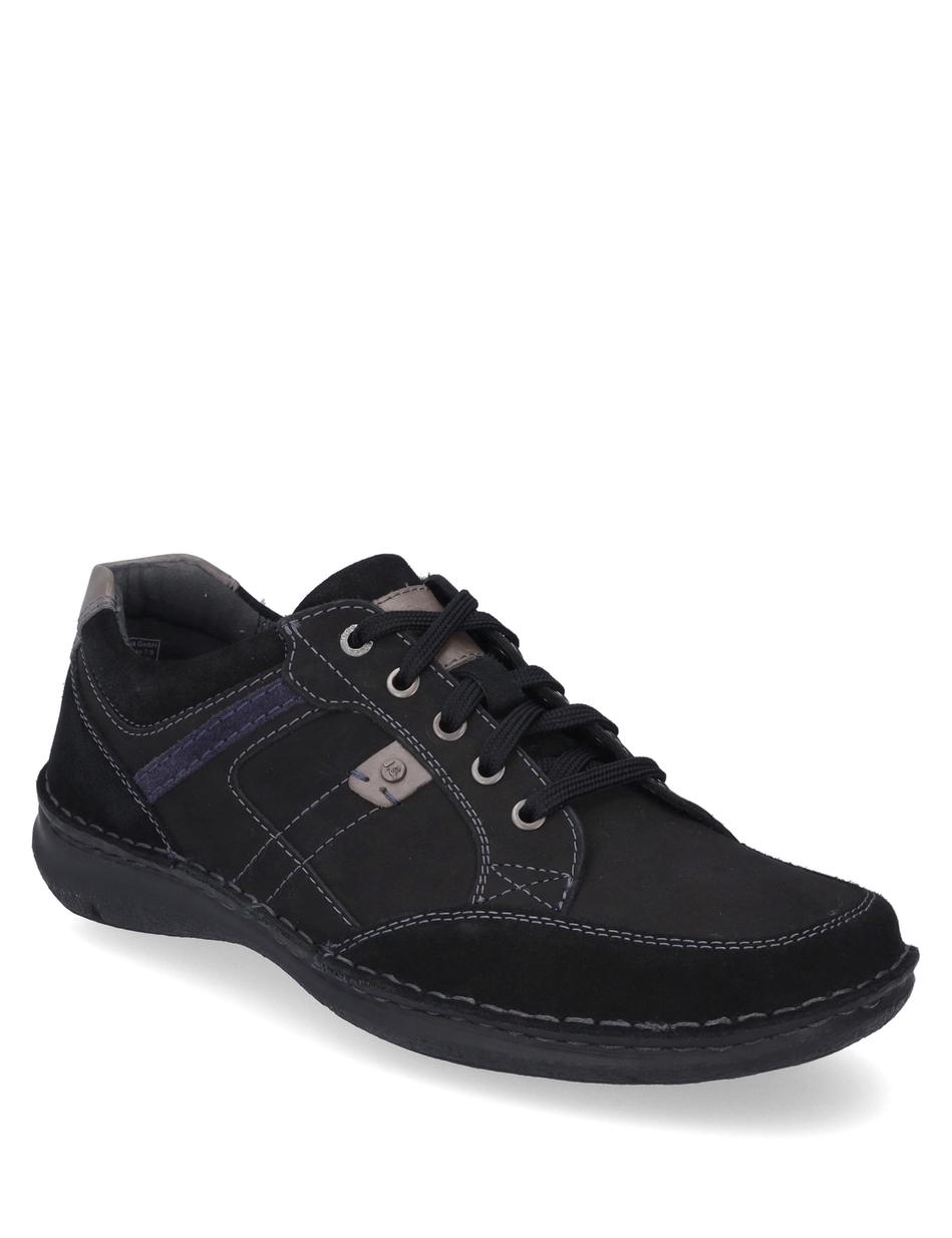 Halbschuh Anvers 42, schwarz-kombi