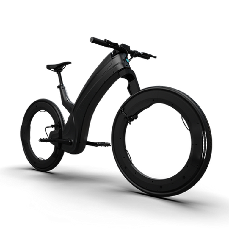 Bicicleta elétrica Reevo sem cubo