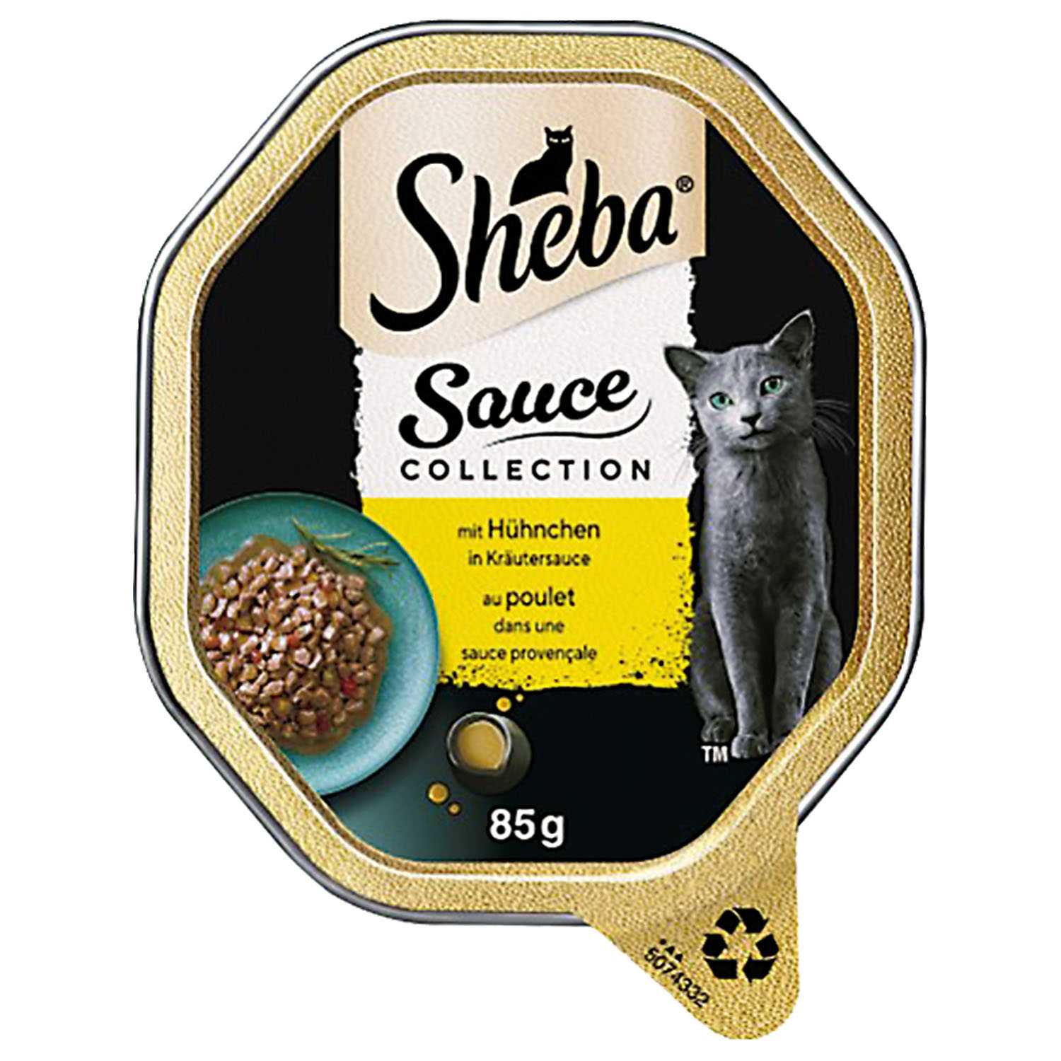 Sheba Katzenfutter 85g Hühnchen-Kräuter