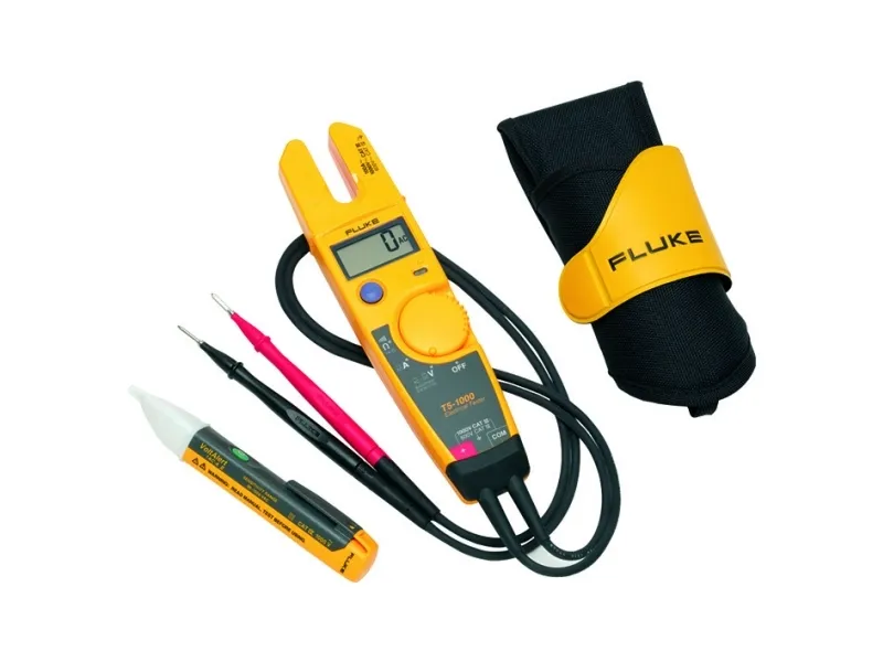 FLUKE T5-H5-1AC-sæt, består af T5-1000 elektriske testere, Hulster H5 og spændingstester 1AC