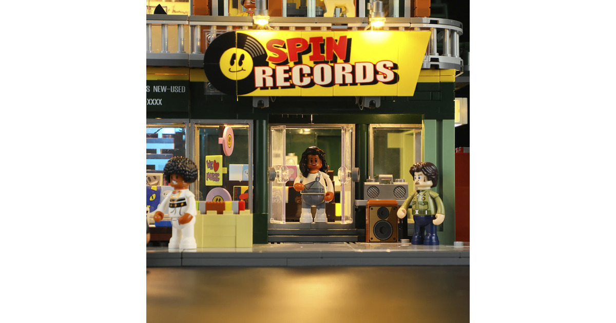 LumibricksStreet Fusion - Record Store Constructiespeelgoed  (F9058)