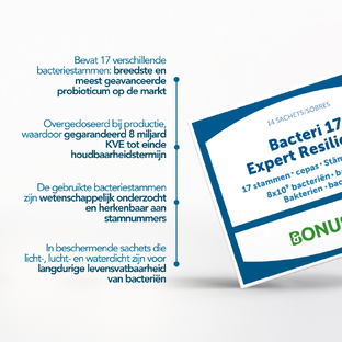 Bonusan Bacteri 17 Expert Resilience Sachets 14ST