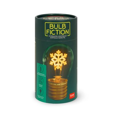 Lampe de table en forme d’ampoule snowflake
