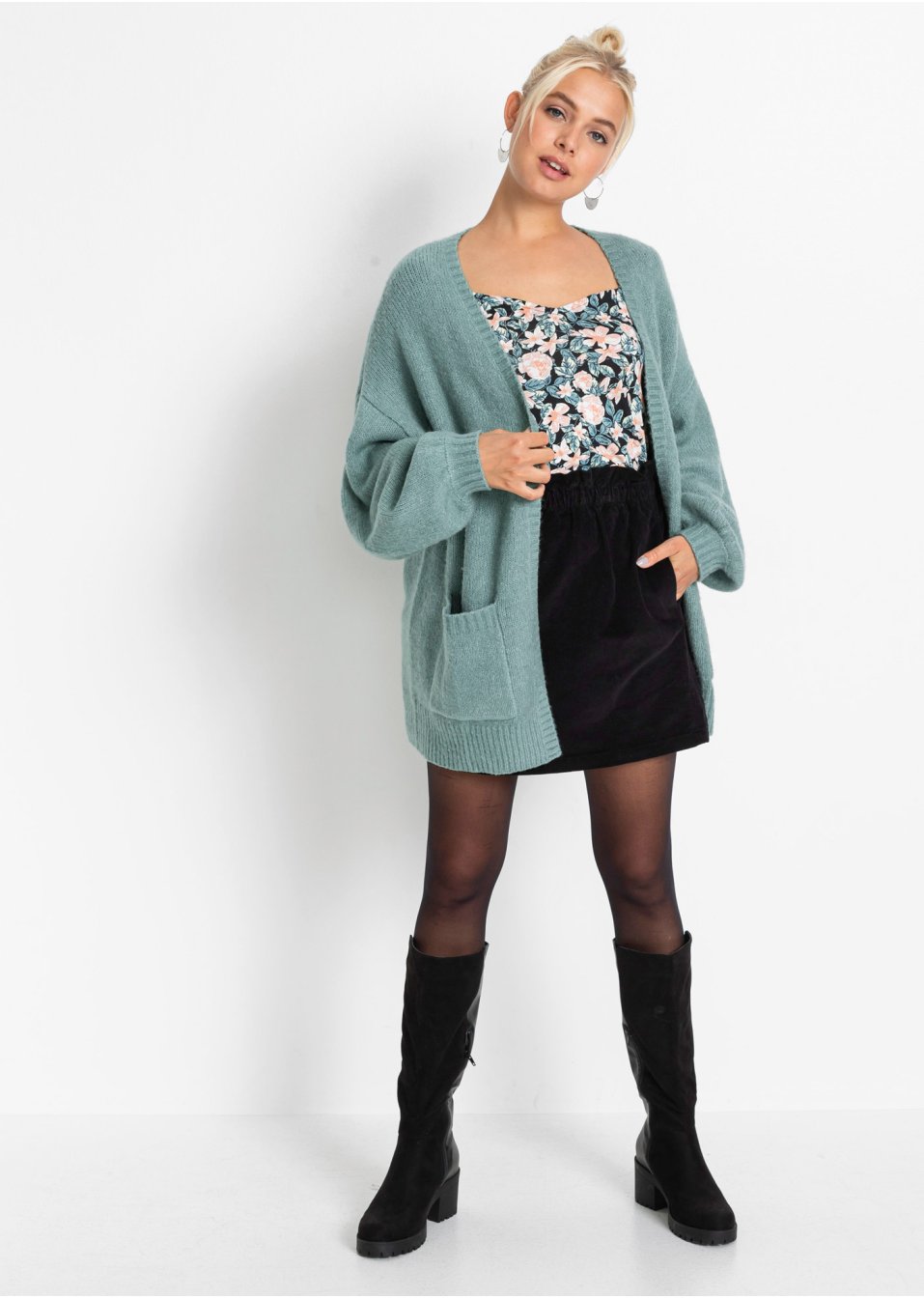 Gilet en maille oversize