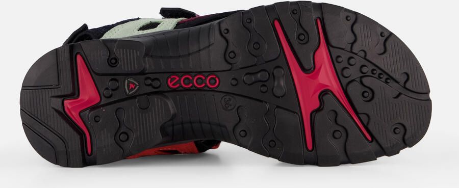 ECCO Offroad Sandalen zwart Textiel