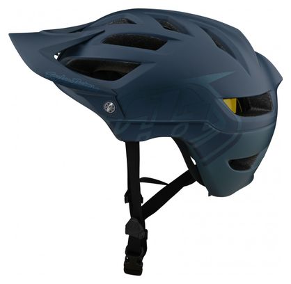Casque Troy Lee Designs A1 Mips Classic Slate Bleu