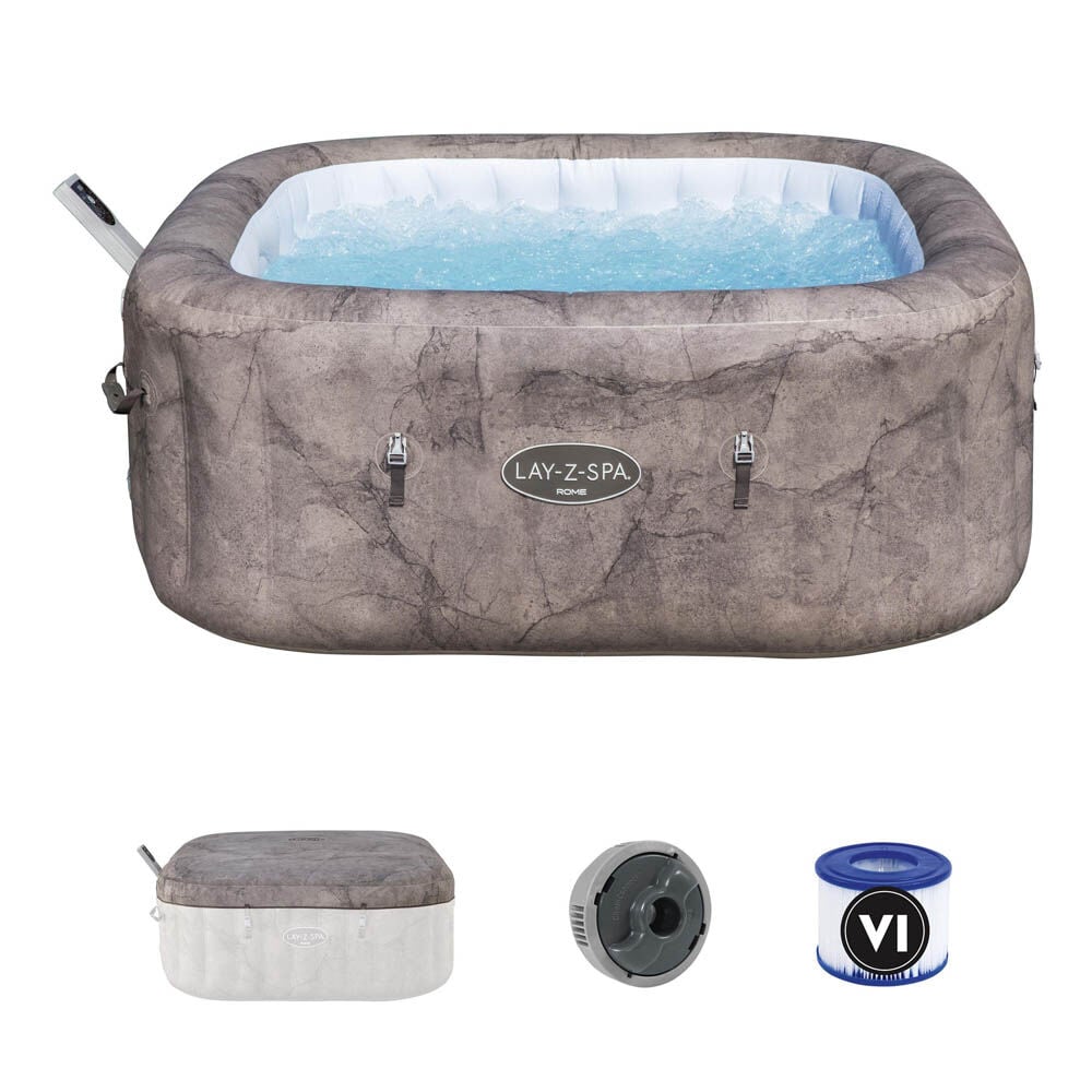 Bestway Rome Smart Airjet - Lay-Z-Spa - Bruin - 71x270x49.5 cm