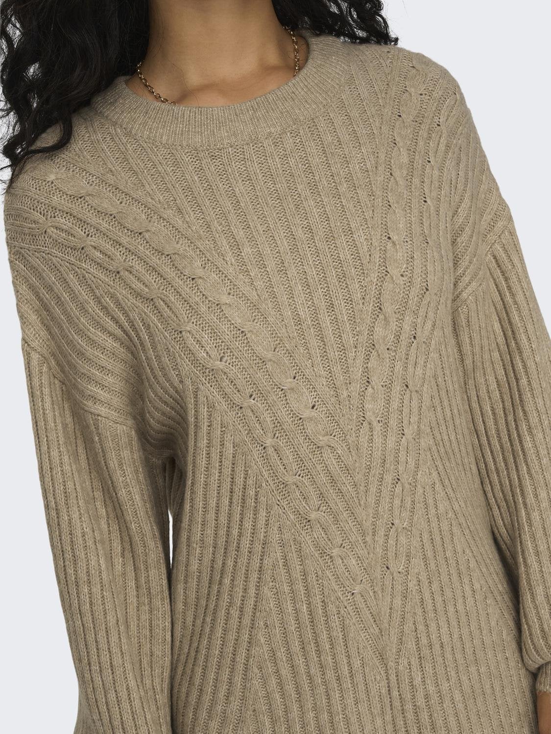 ONLALLIE Langes Kleid Irish Cream