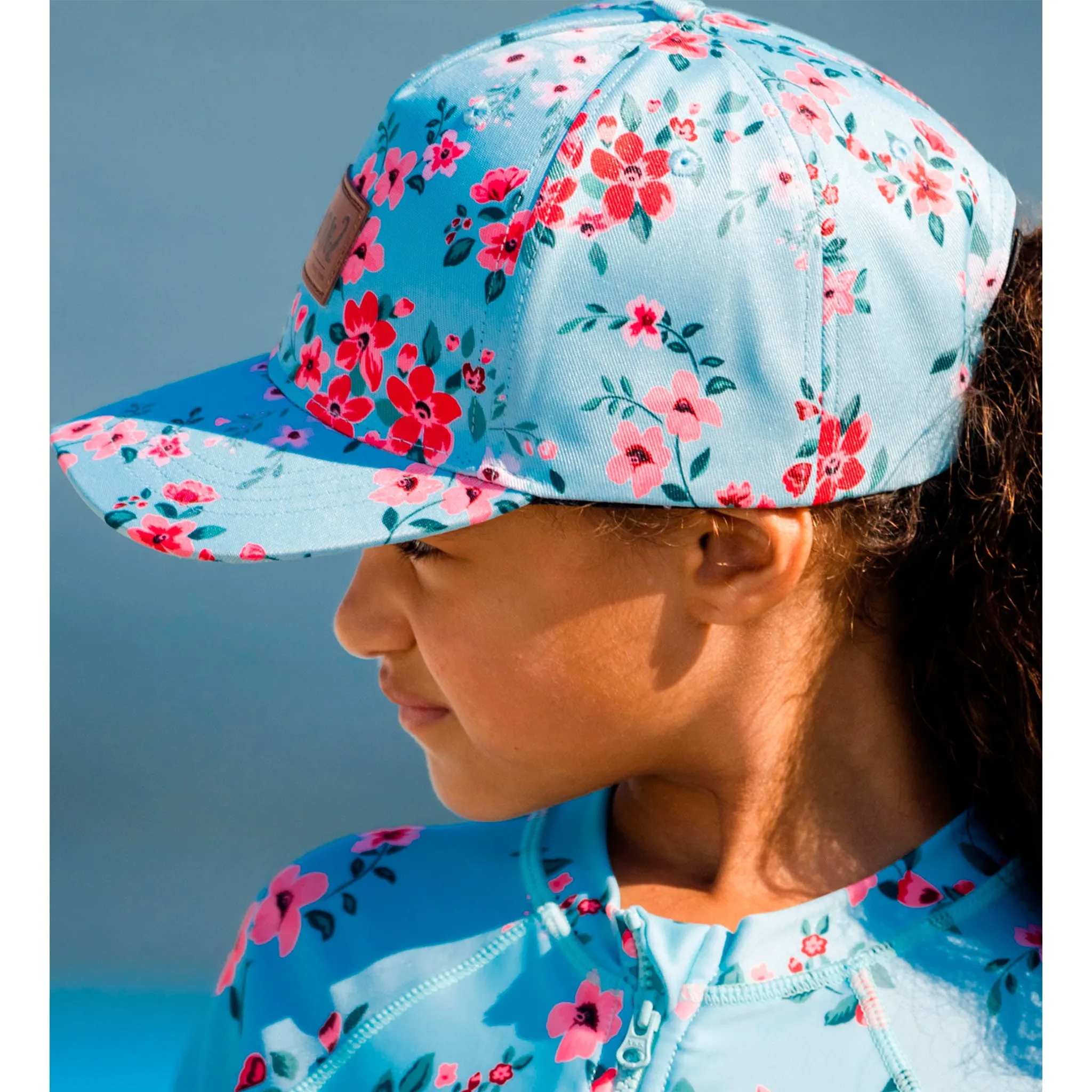 Deux par Deux Casquette Fleurs 3-12ans