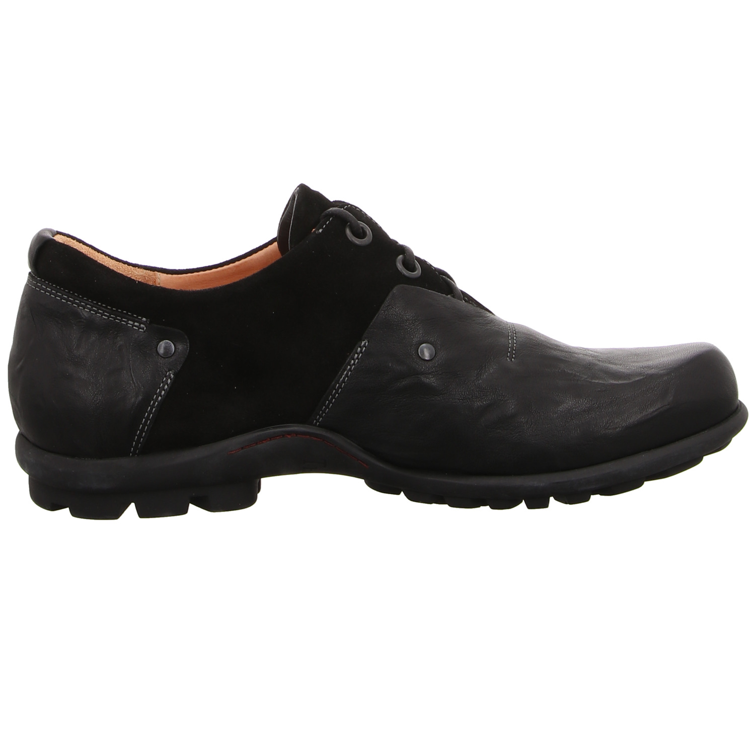 Think Schürhalbschuh schwarz schwarz