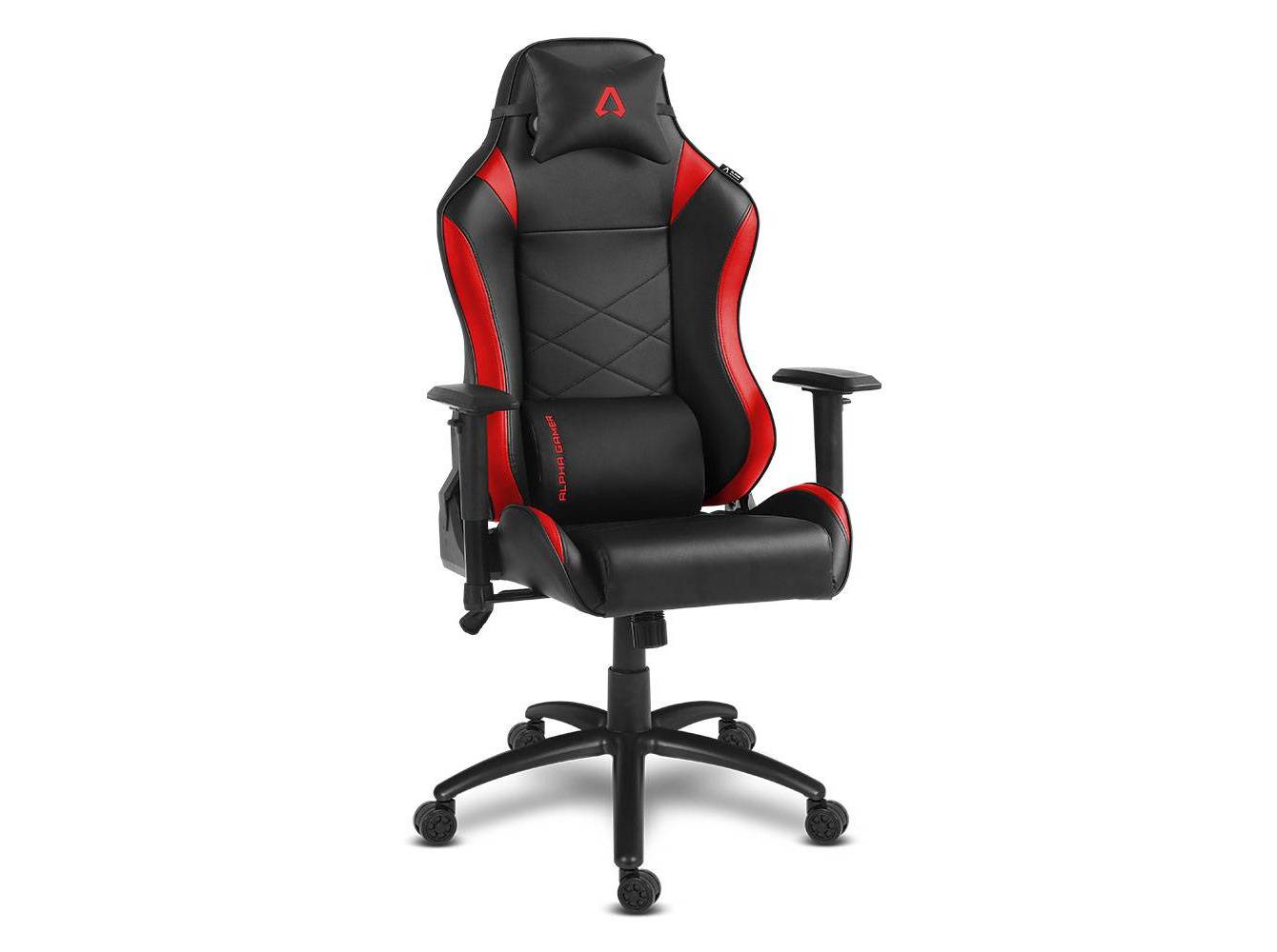 CADEIRA GAMING ALPHA GAMER AGATENA-ATENA - PRETO/VERMELHO