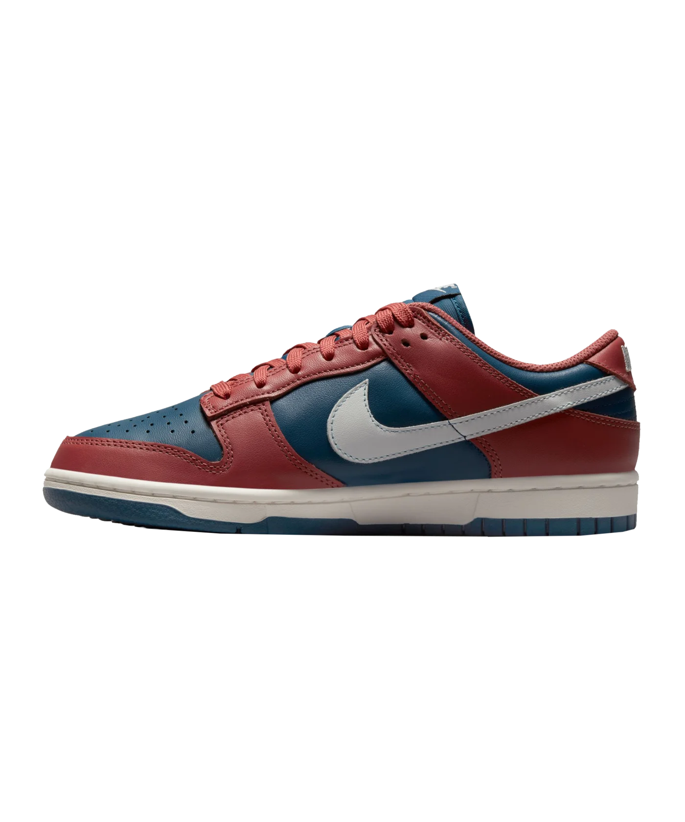 Nike Dunk Low Damen Rot Weiss Blau F602