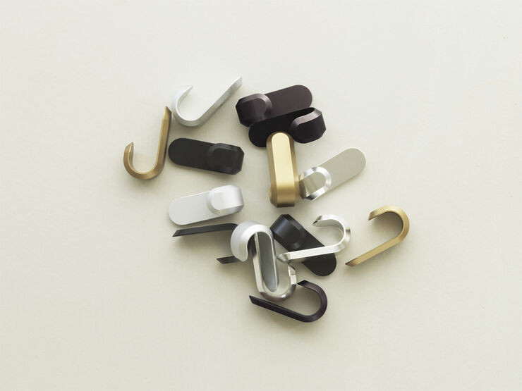 Normann Copenhagen Curve Mini Hooks - 2 pcs