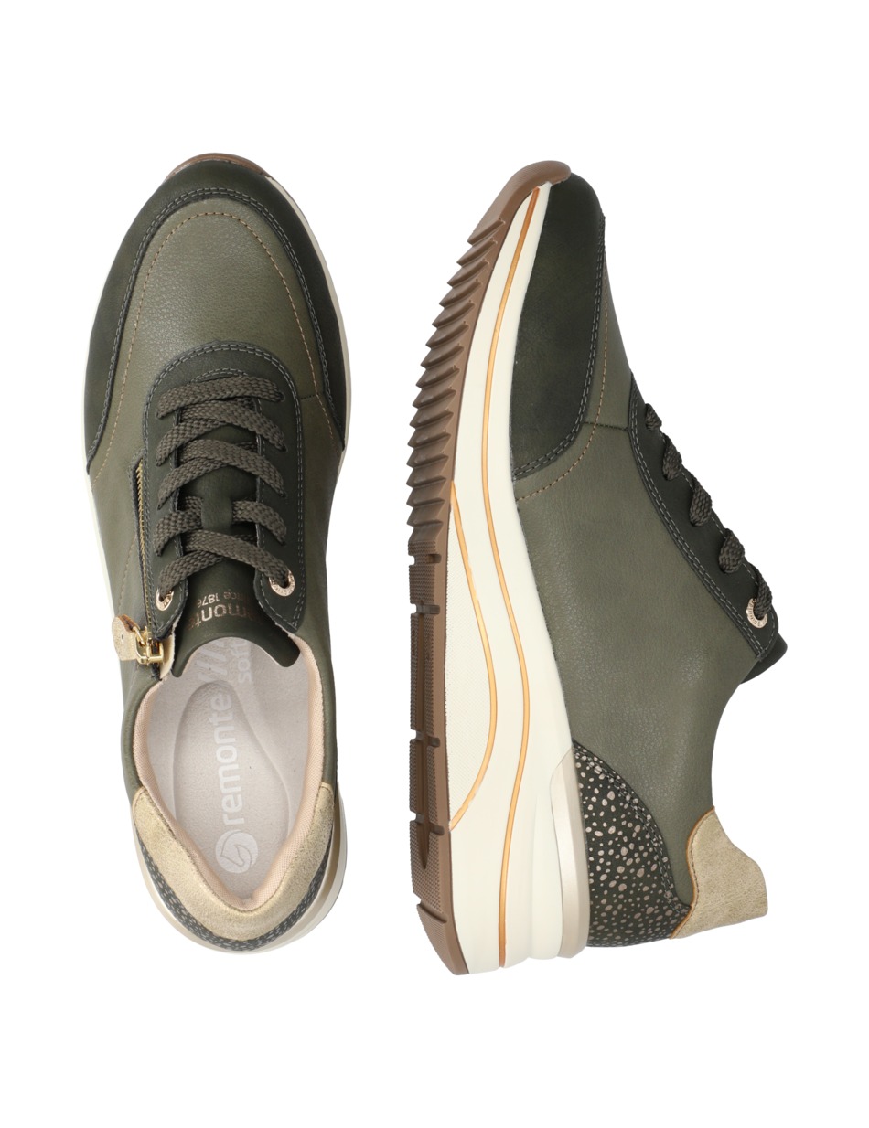 Lederkombination Sneaker