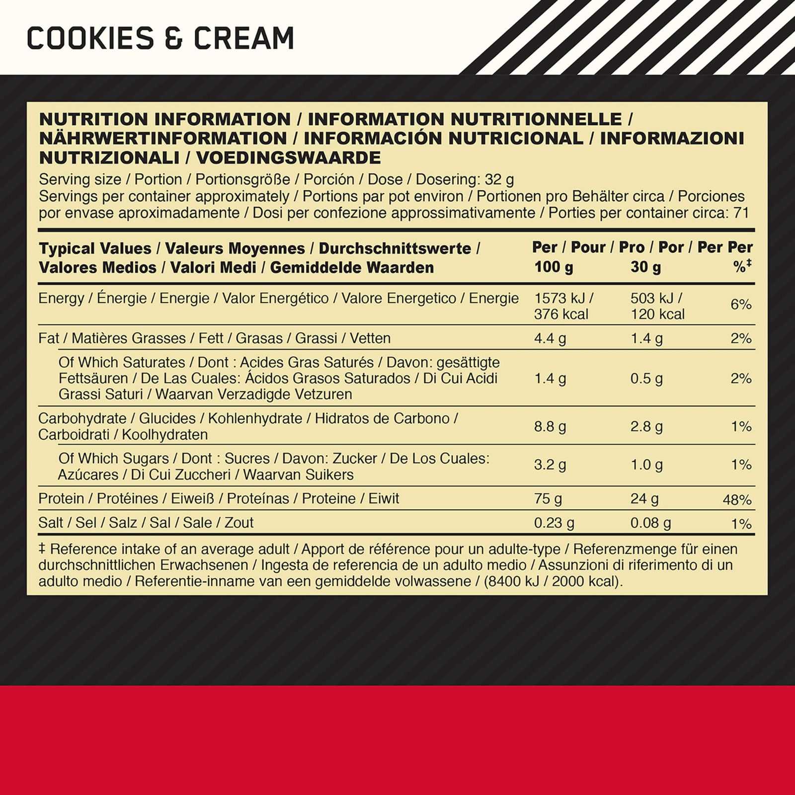 Optimum Nutrition 100% Whey Gold Standard 450 g