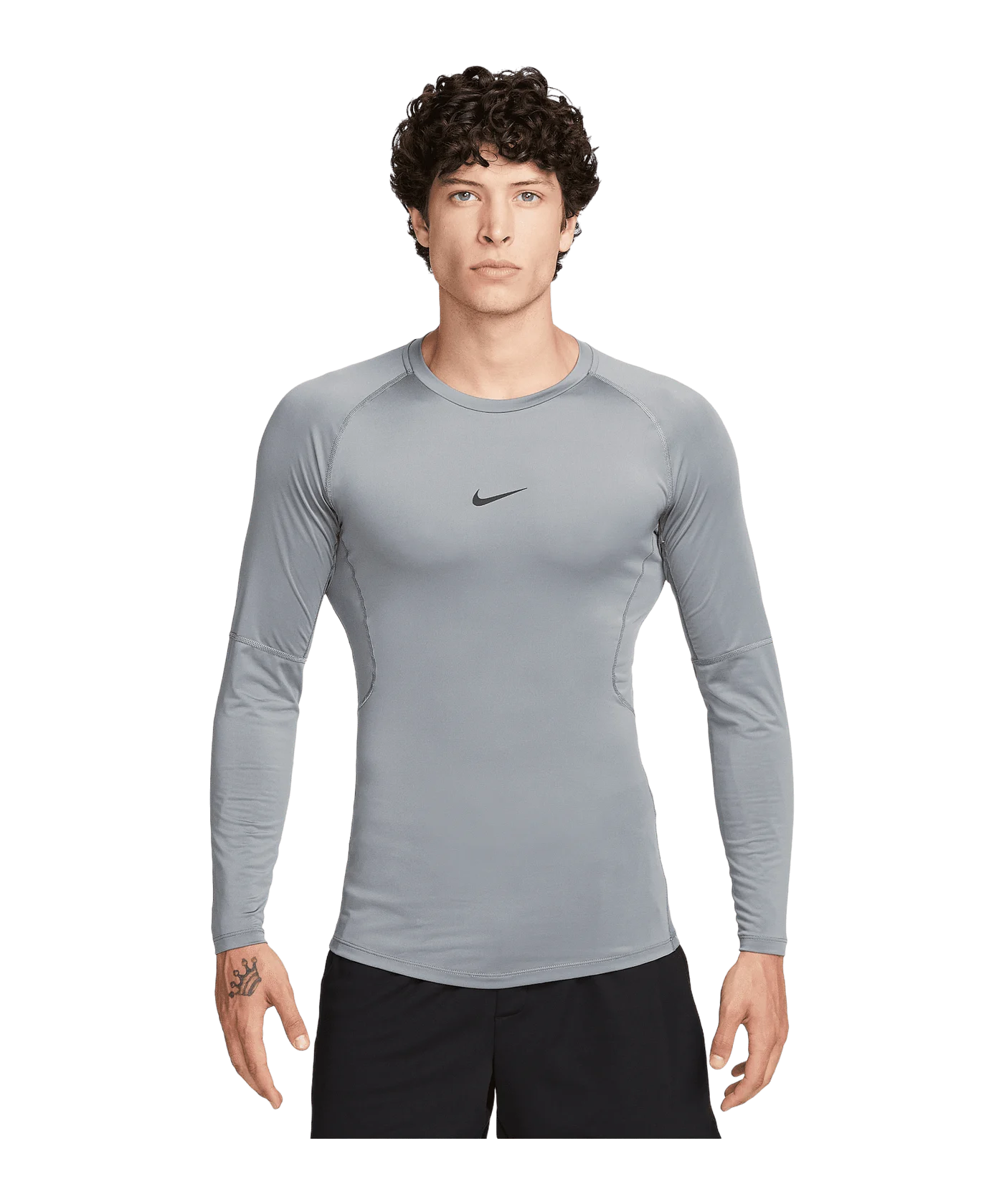 Nike Pro Dri-Fit Training Sweatshirt Grau F084