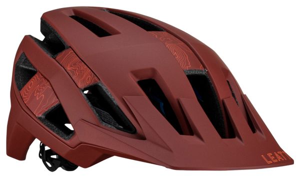Casque VTT Leatt Trail 3.0 V23 Lava Rouge