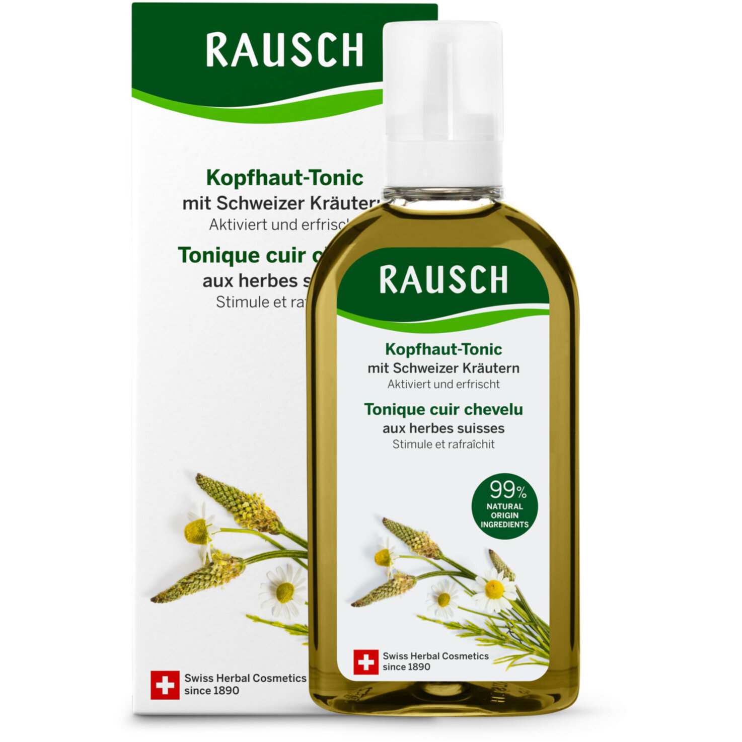 Rausch Kopfhaut Tonic mit Schweizer Kräutern