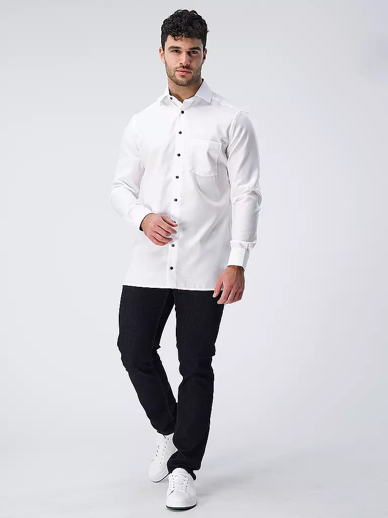 OLYMP Hemd Modern Fit weiss