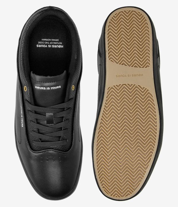 HOURS IS YOURS Code V2 Signature Bryan Herman Schuh (black leather)
