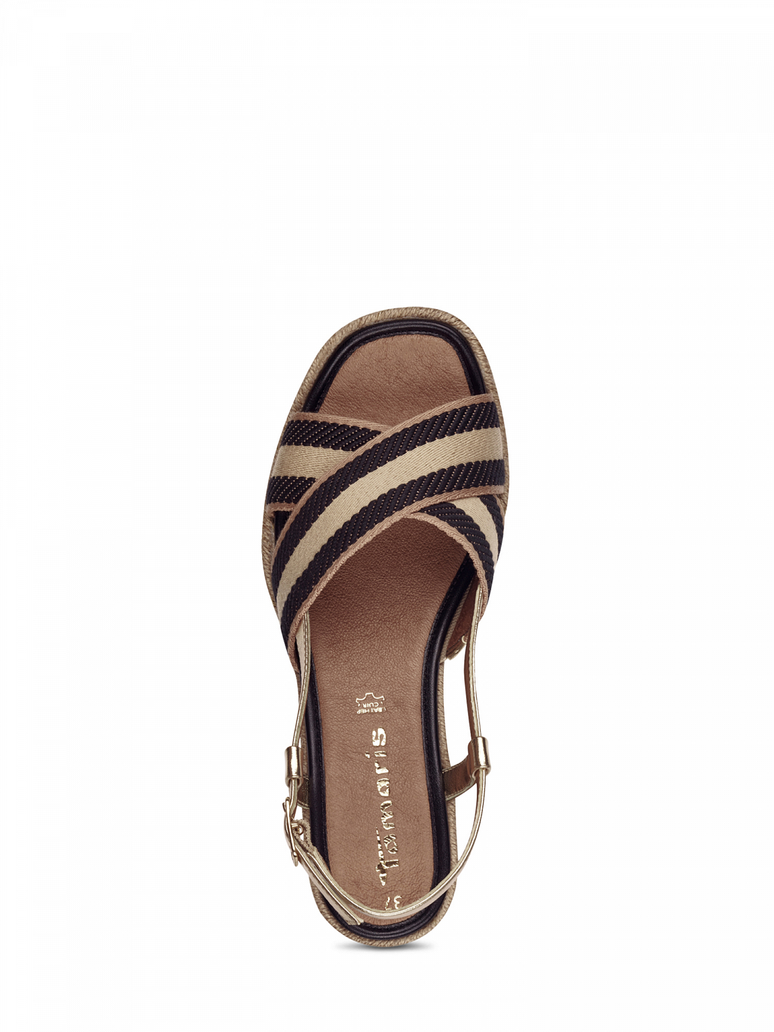 Tamaris Golden Espadrillos