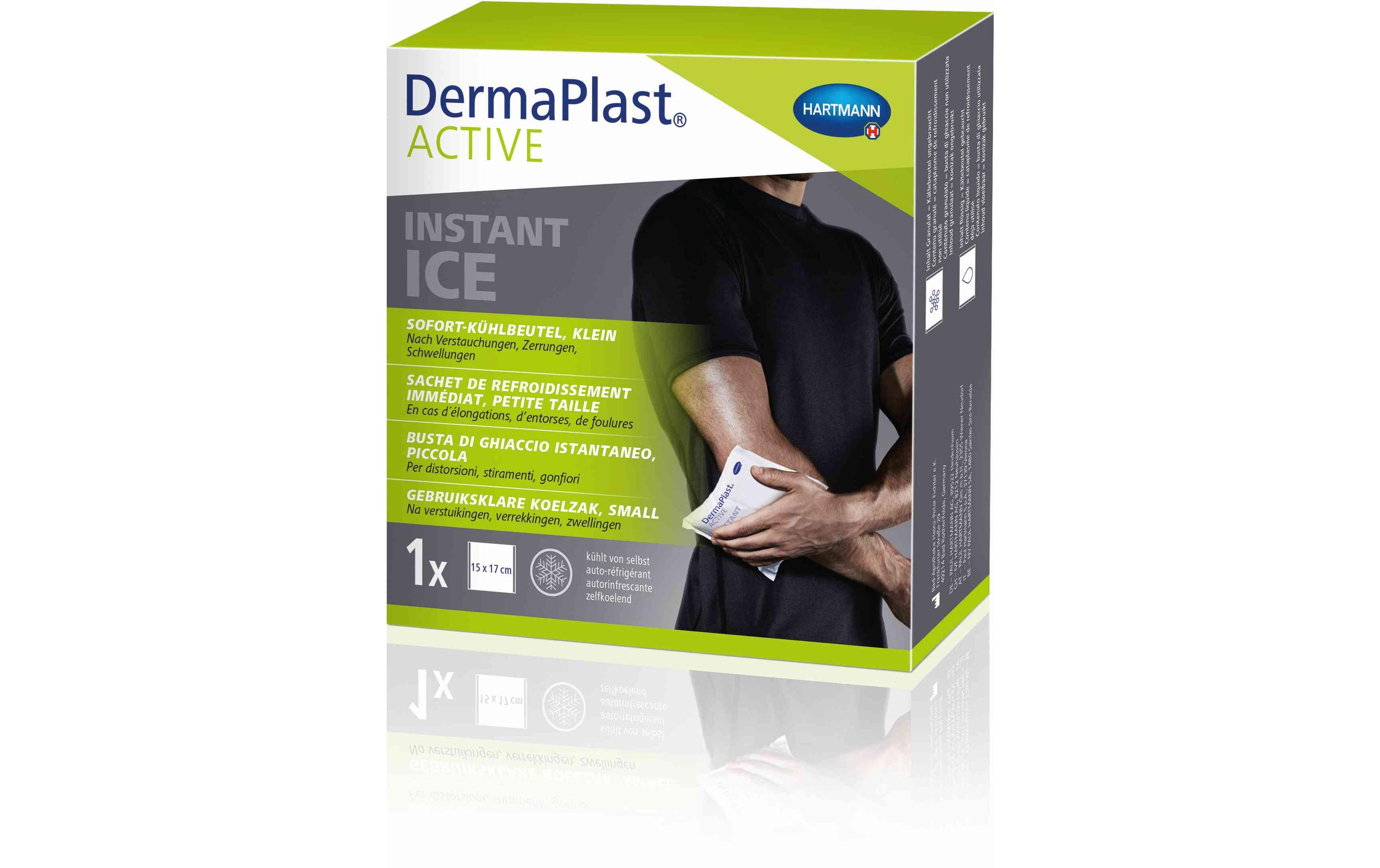 Active Instant Ice Kompresse 17 x 15 cm, 1 StückSofort-Kühlbeutel