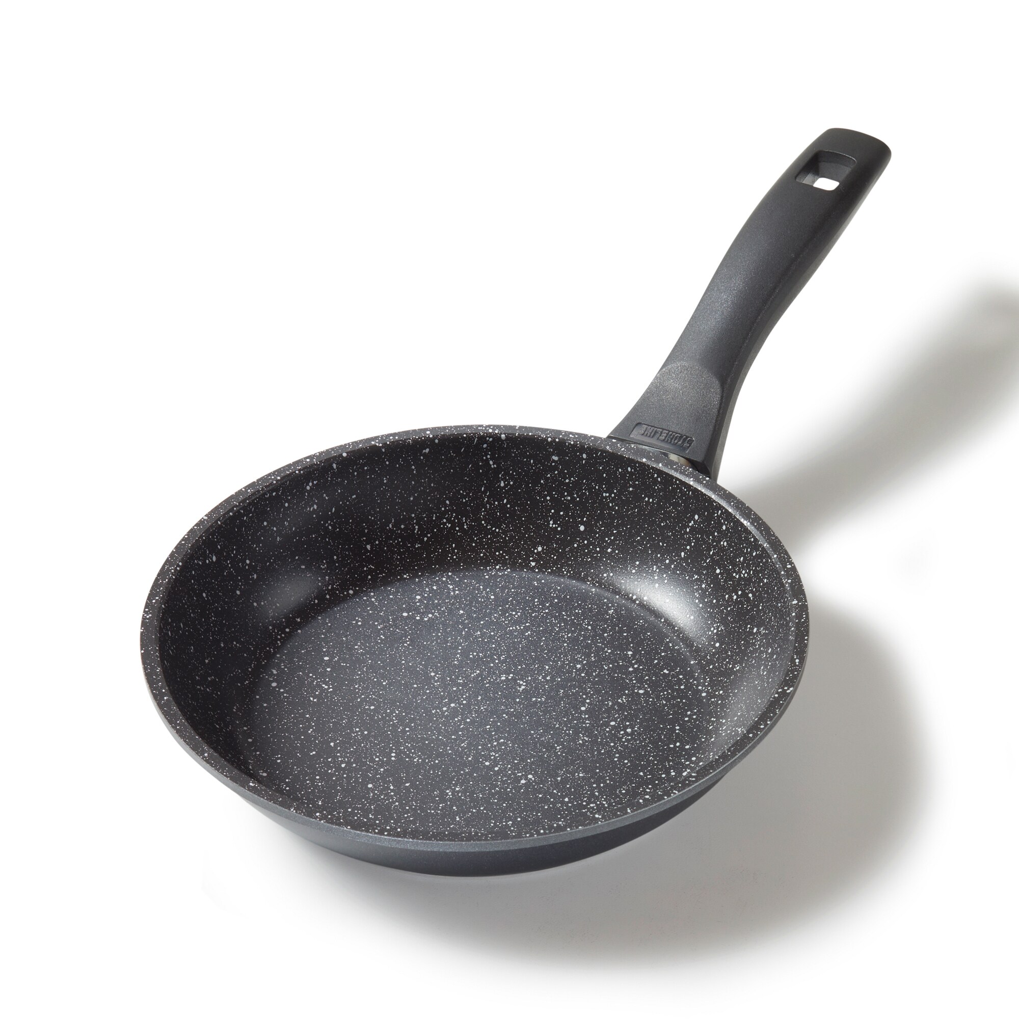 STONELINE® Bratpfanne 20 cm, Aluguss antihaftbeschichtete Pfanne, Backofen & Induktion geeignet