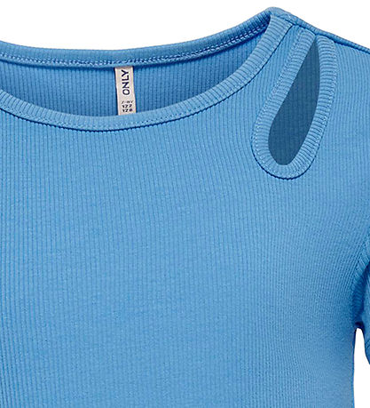 Kids Only T-shirt - Noos - Rib - KogNessa - Azure Blue