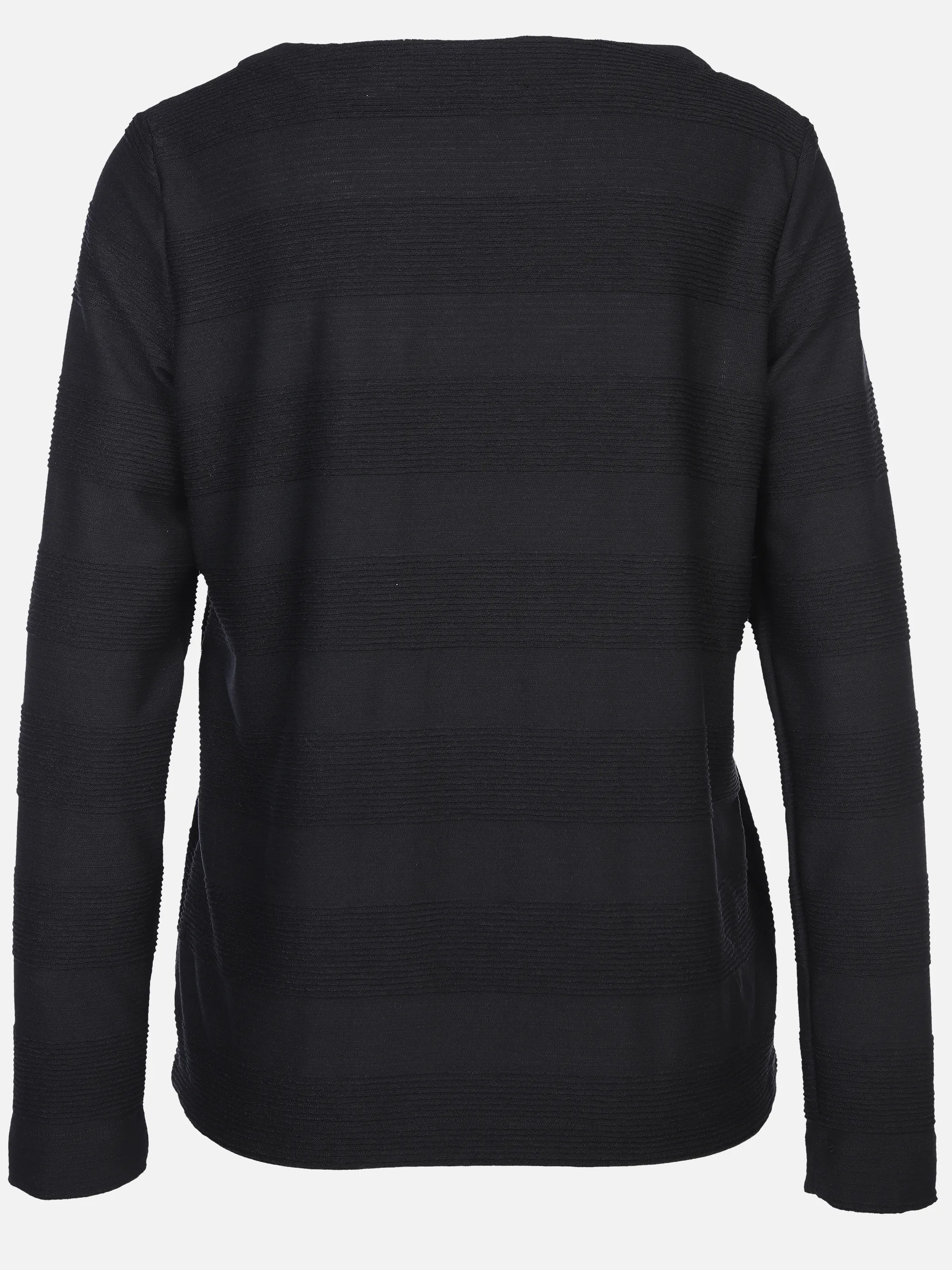 Damen Struktur-Shirt mit Streifenoptik