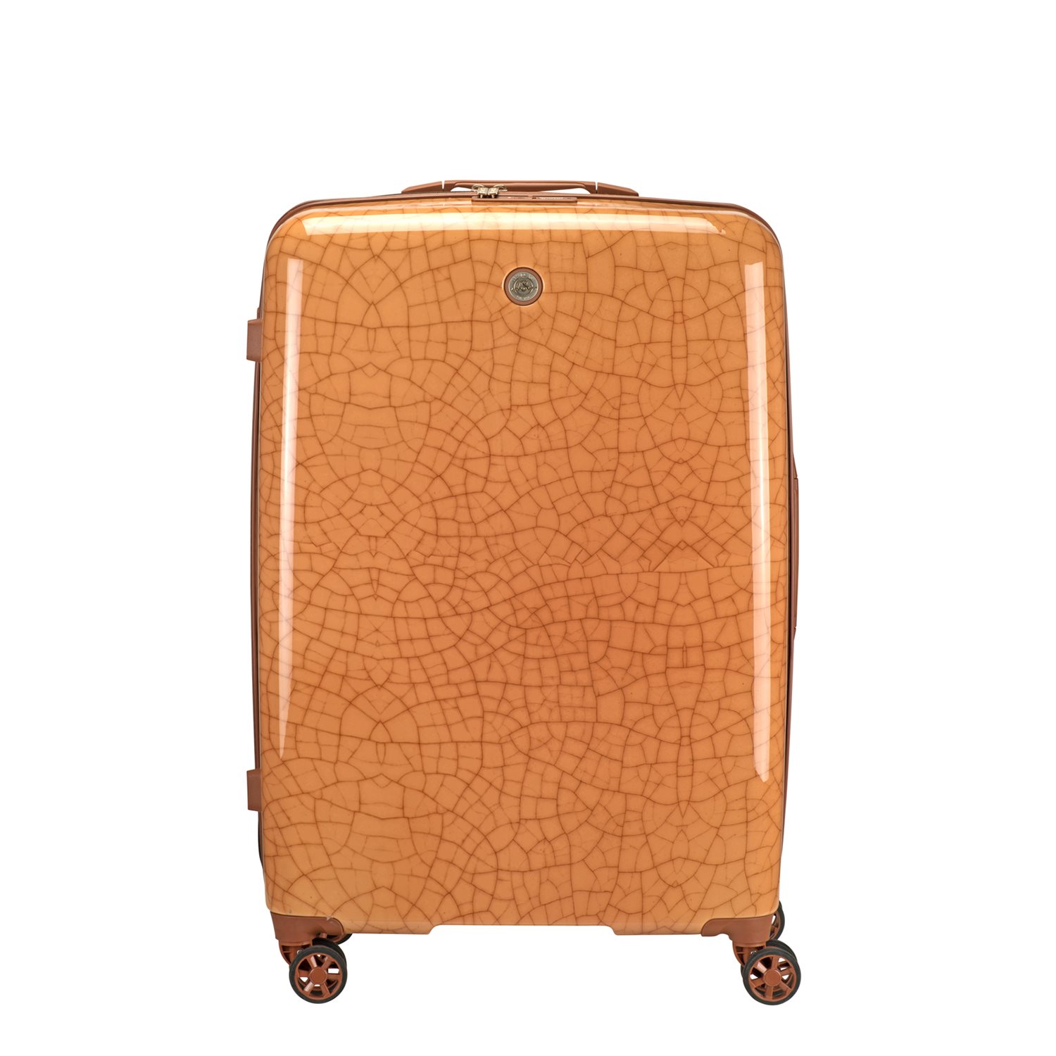 Le Sudcase Craquele Large Trolley terra