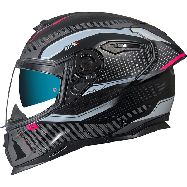 Nexx - Casque SX.100R Skidder Noir Mat / Gris Mat / Rose