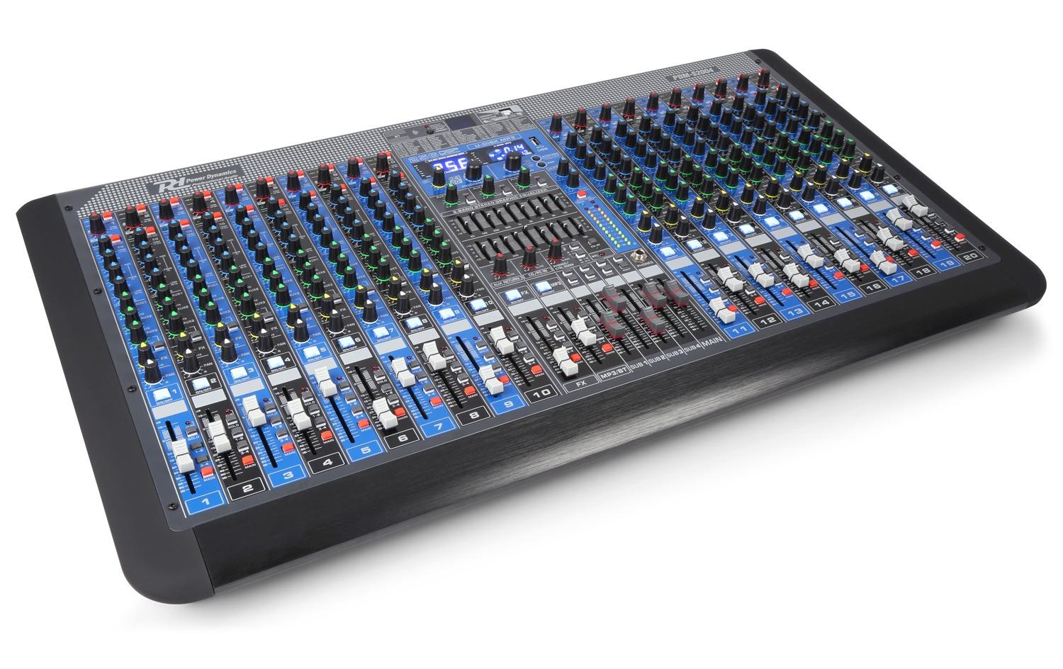 Mischpult PDM-S2004<br>Analoges 20-Kanal Mischpult, Multi-FX