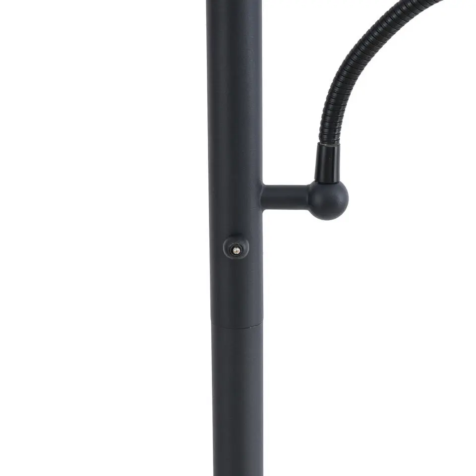 Qazqa vloerlampen retro wit e27