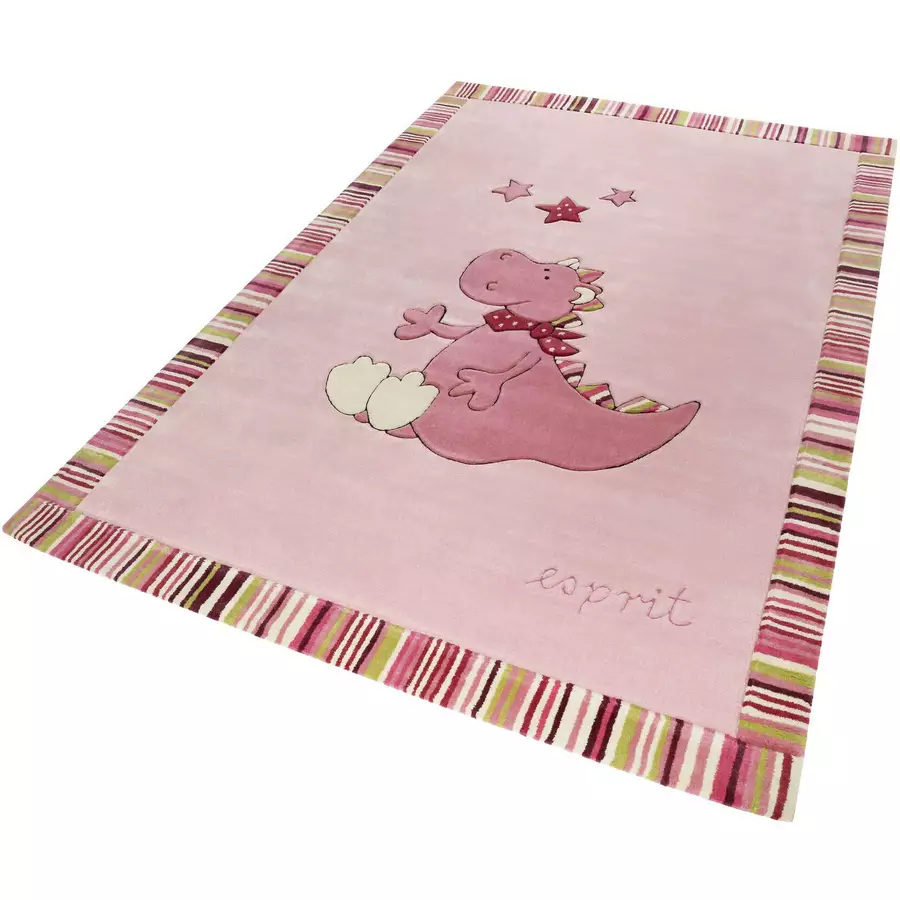 Esprit Kinderteppich Sweet dragon pink