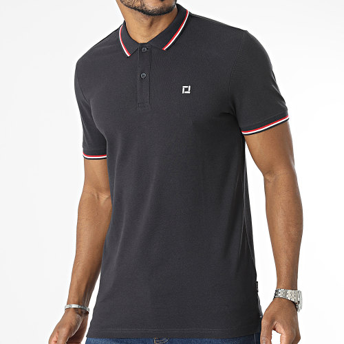 Polo Manches Courtes Fletcher Bleu Marine