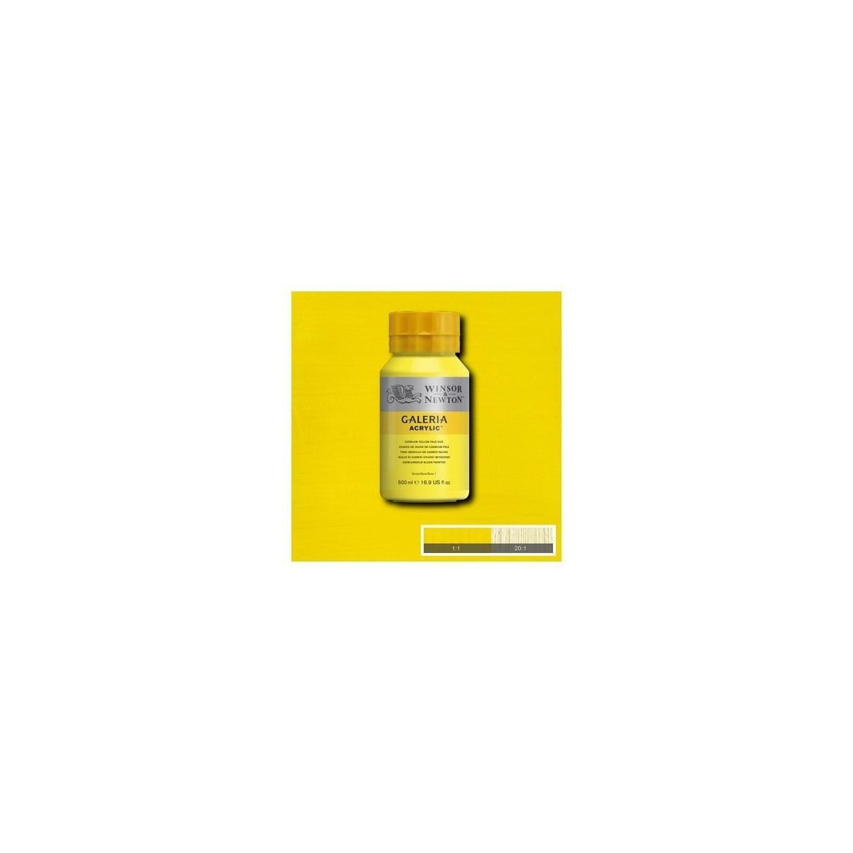 Galeria Acrylic 500Ml Cad Yell Pale Hue 114