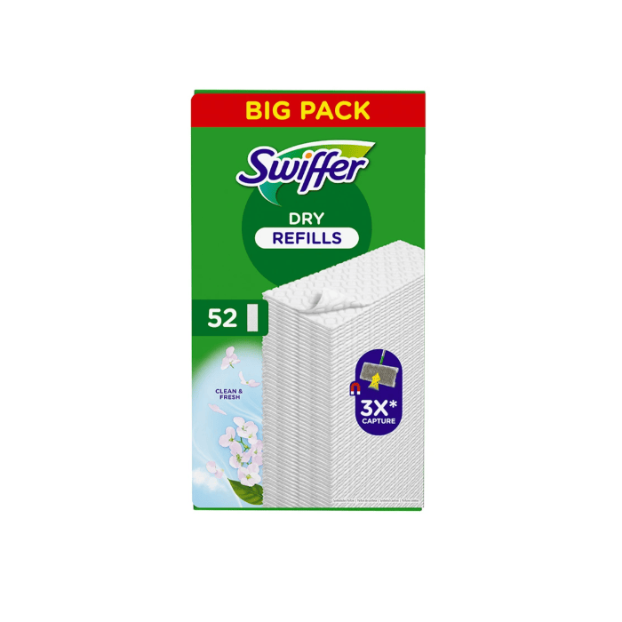 Swiffer Vloerreiniger Droge Vloerdoekjes Schoon & Fris, SWIFFER (8700216677530)