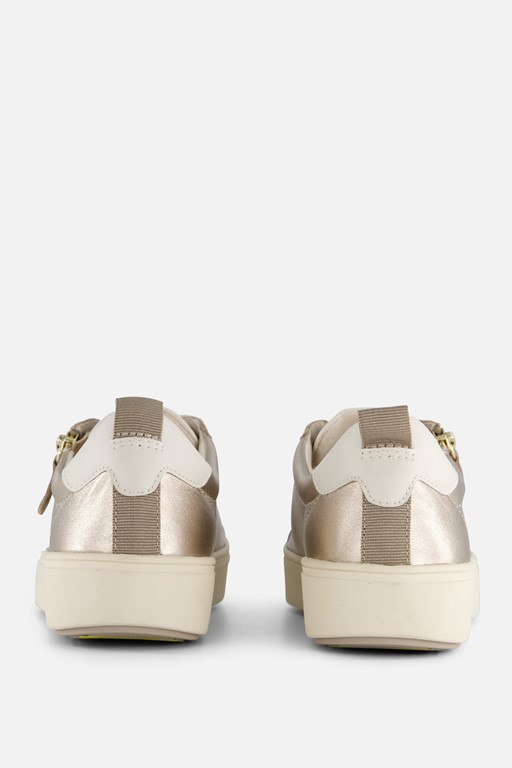 Tamaris Comfort Sneakers goud Leer