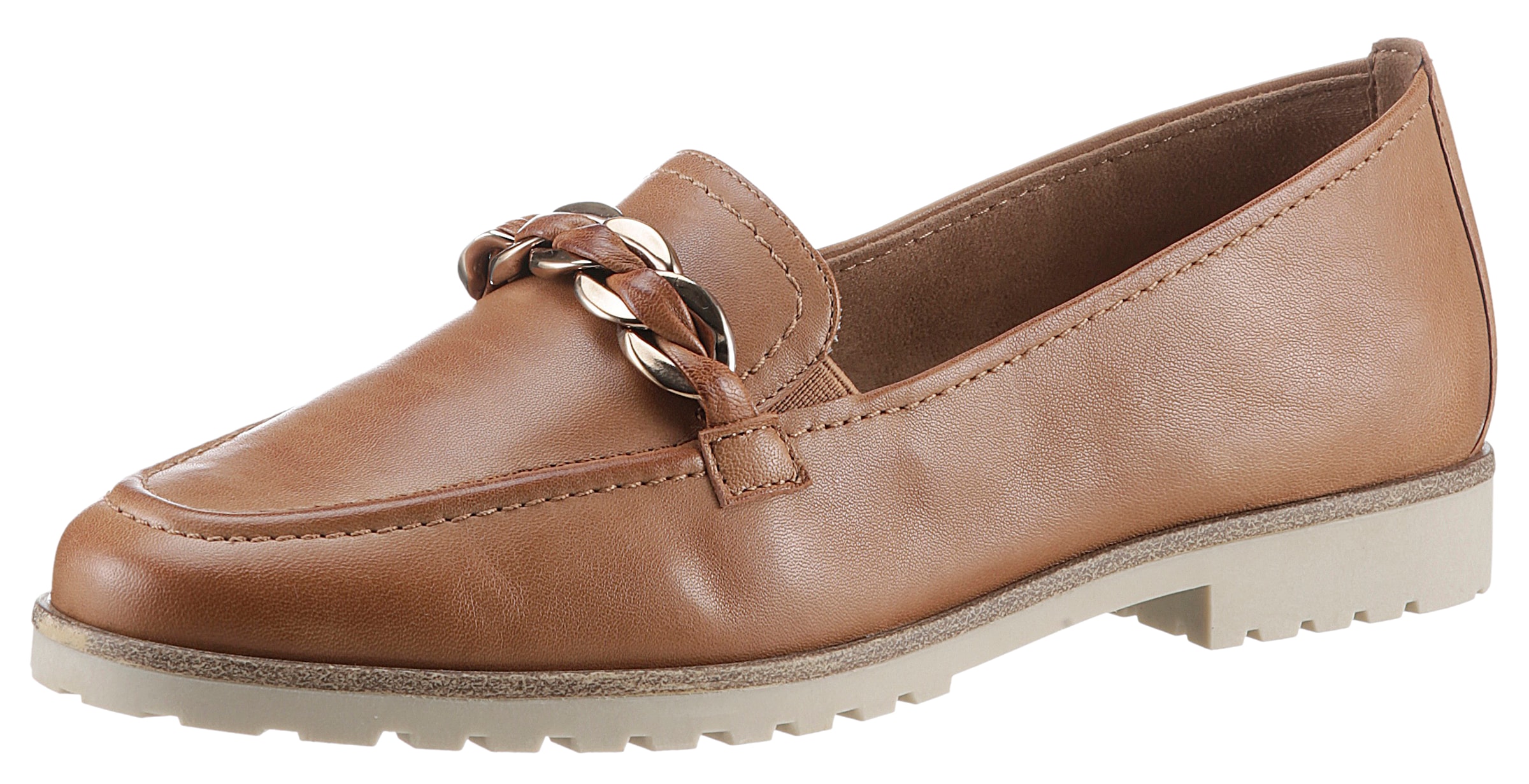 Tamaris Loafer  Chunky Slipper, Business Schuh mit trendiger Flechtkette