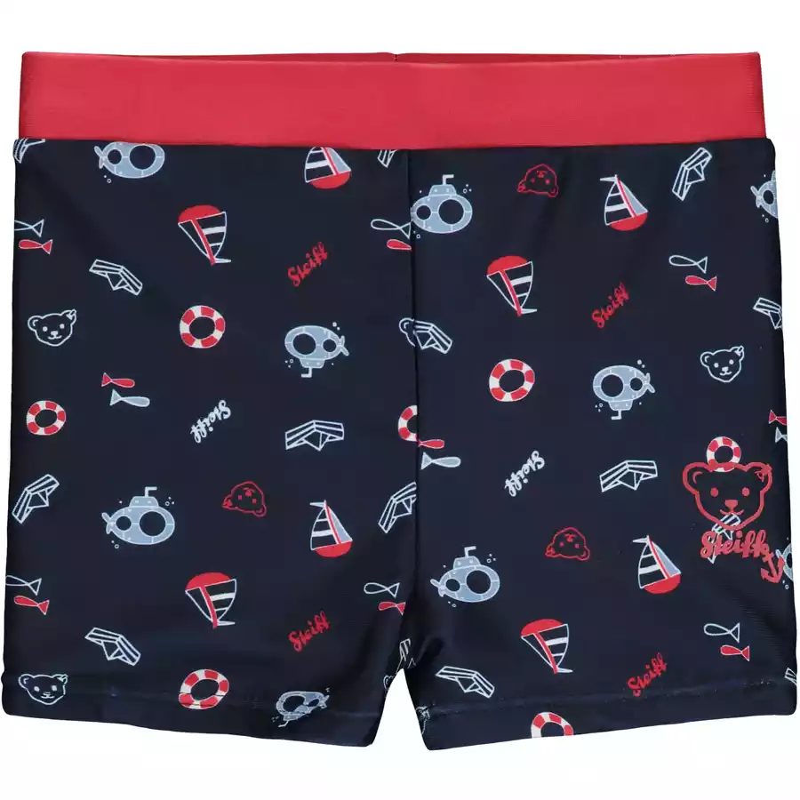 Steiff Badeshorts, black iris