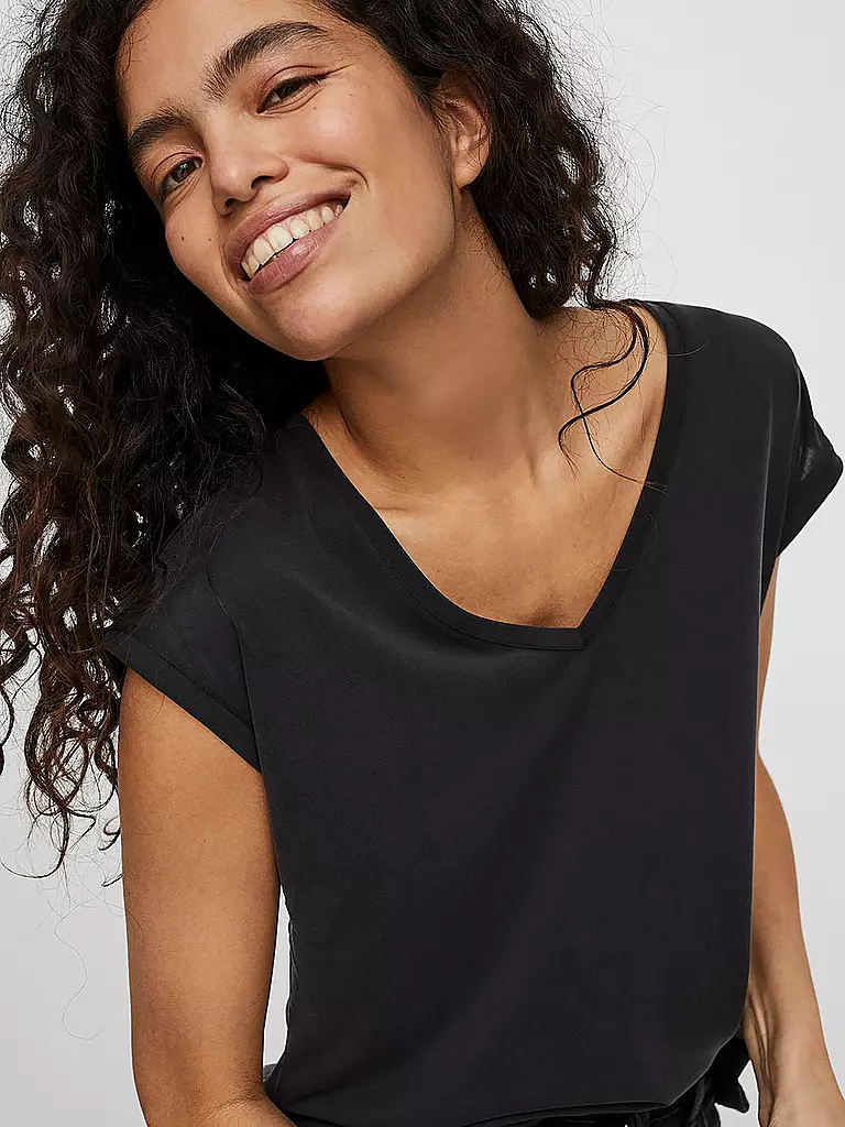 VERO MODA T-Shirt VMFILLI schwarz