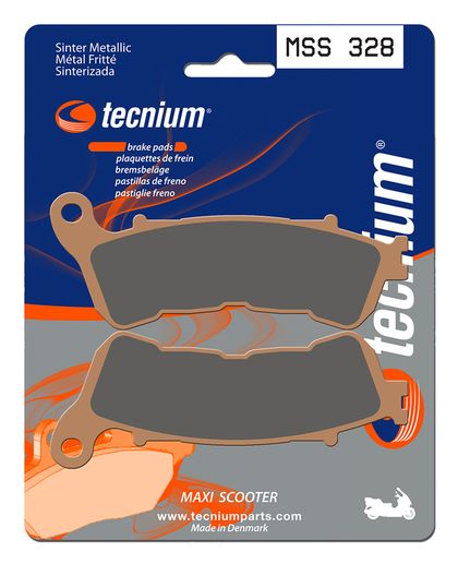 Plaquettes de freins Tecnium Maxi Scooter métal fritté - MSS328