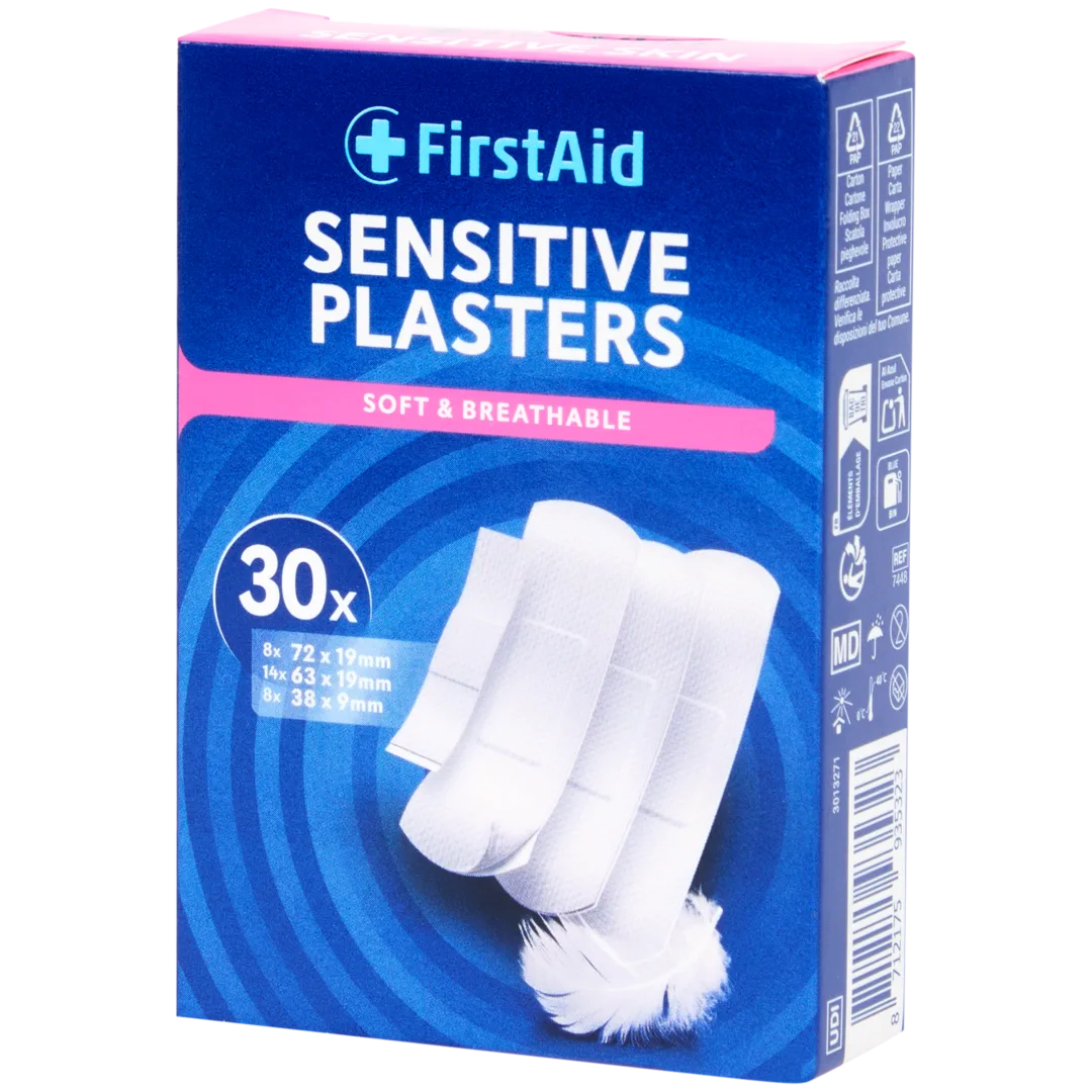Pansements First Aid Sensitive