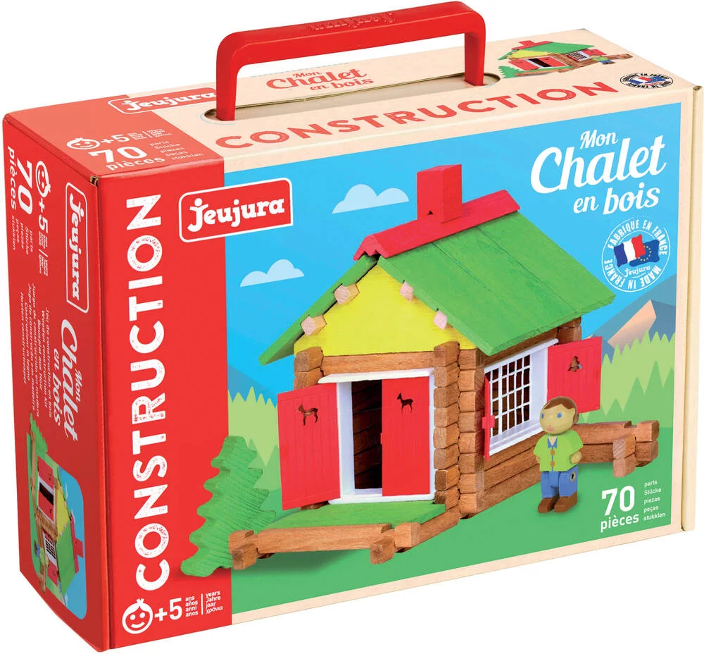 MON CHALET EN BOIS - 70 PIECES