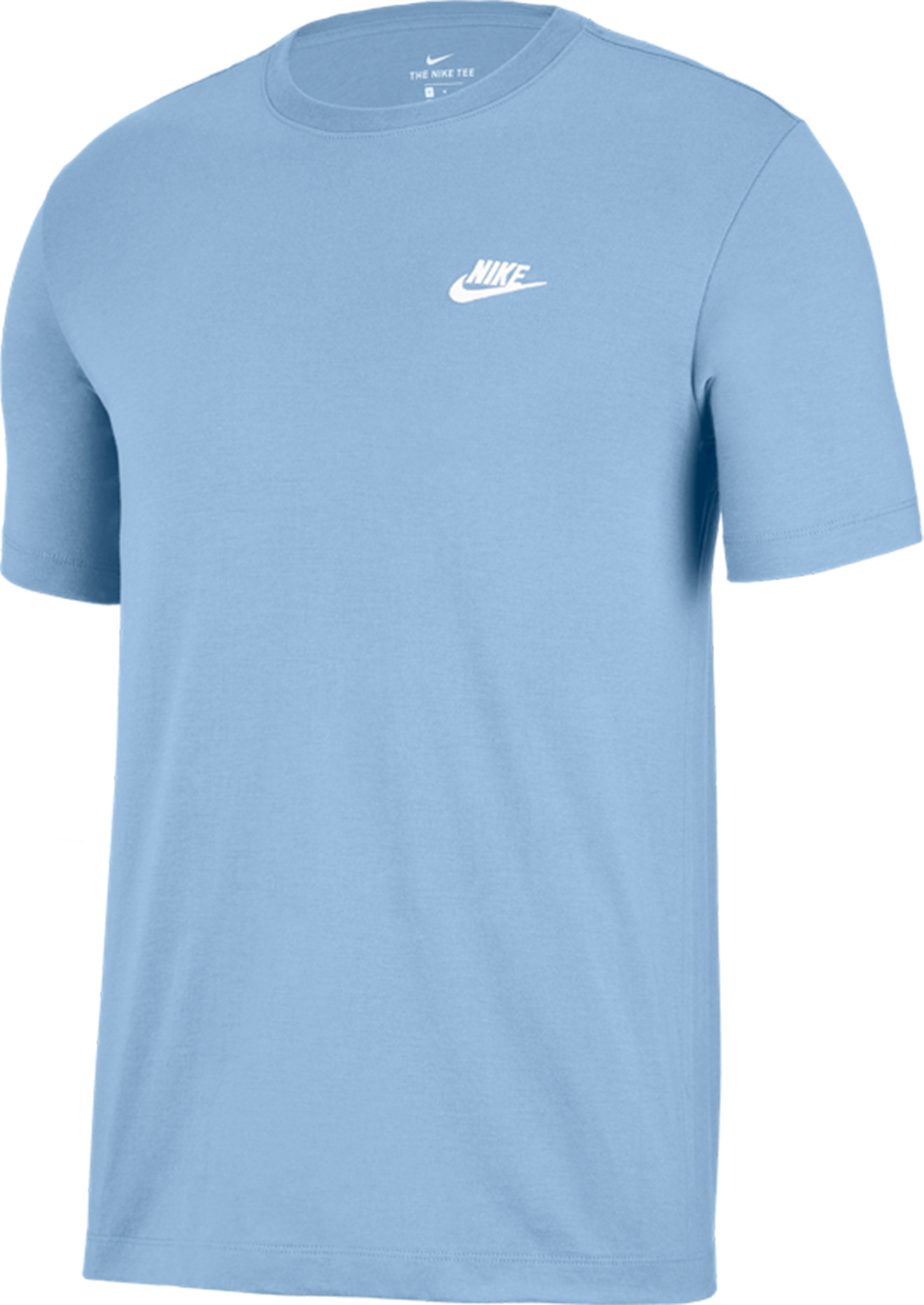 Nike Club T-Shirt Blau Weiss F436