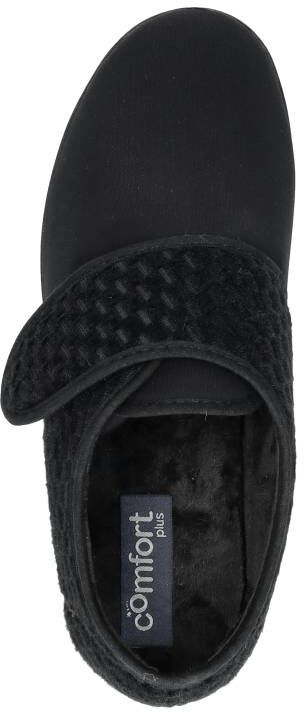 Comfort Plus Dames pantoffels zwart