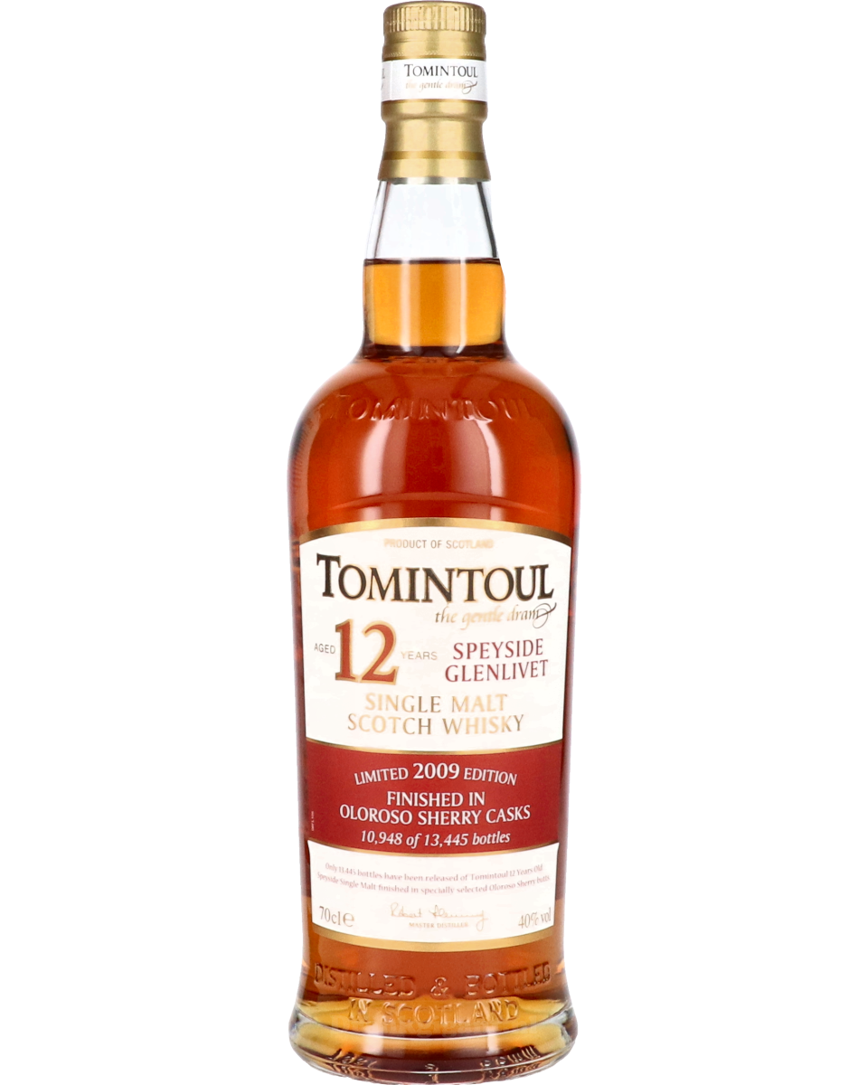 Tomintoul 12 Year Oloroso Sherry Cask 2009 Limited Edition 70 cl