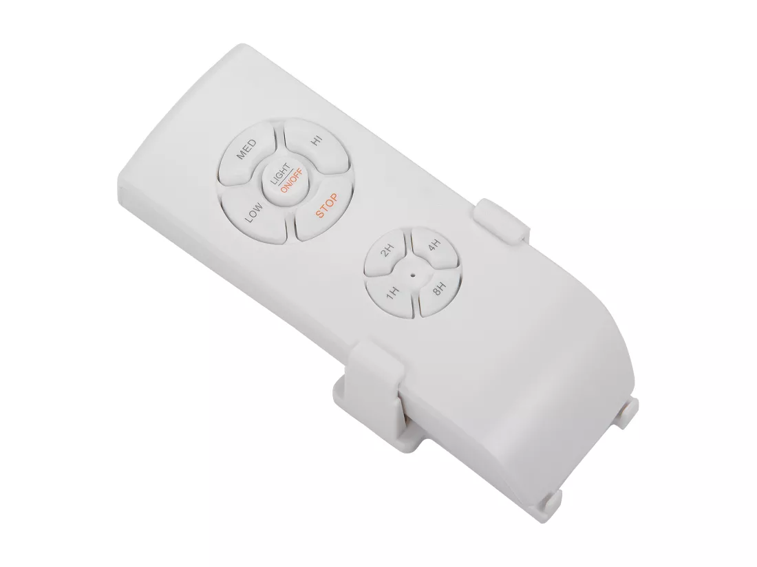 Ventilateur de plafond avec lampe MLAVA Avec télécommande Argenté