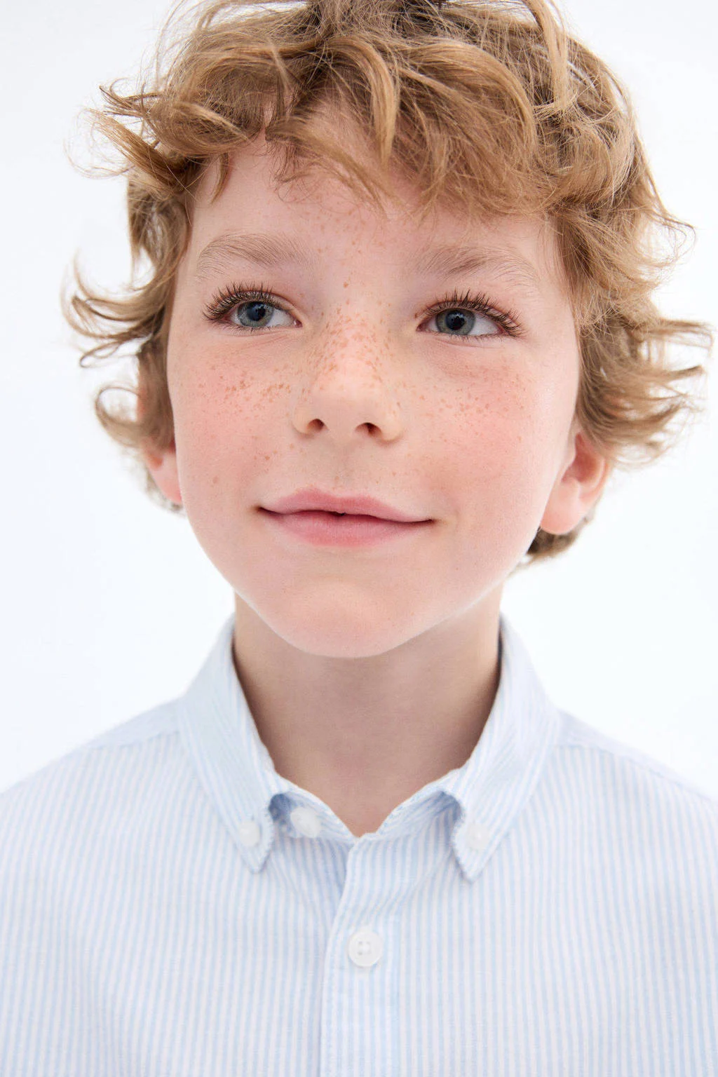 Mango Kids overhemd lichtblauw