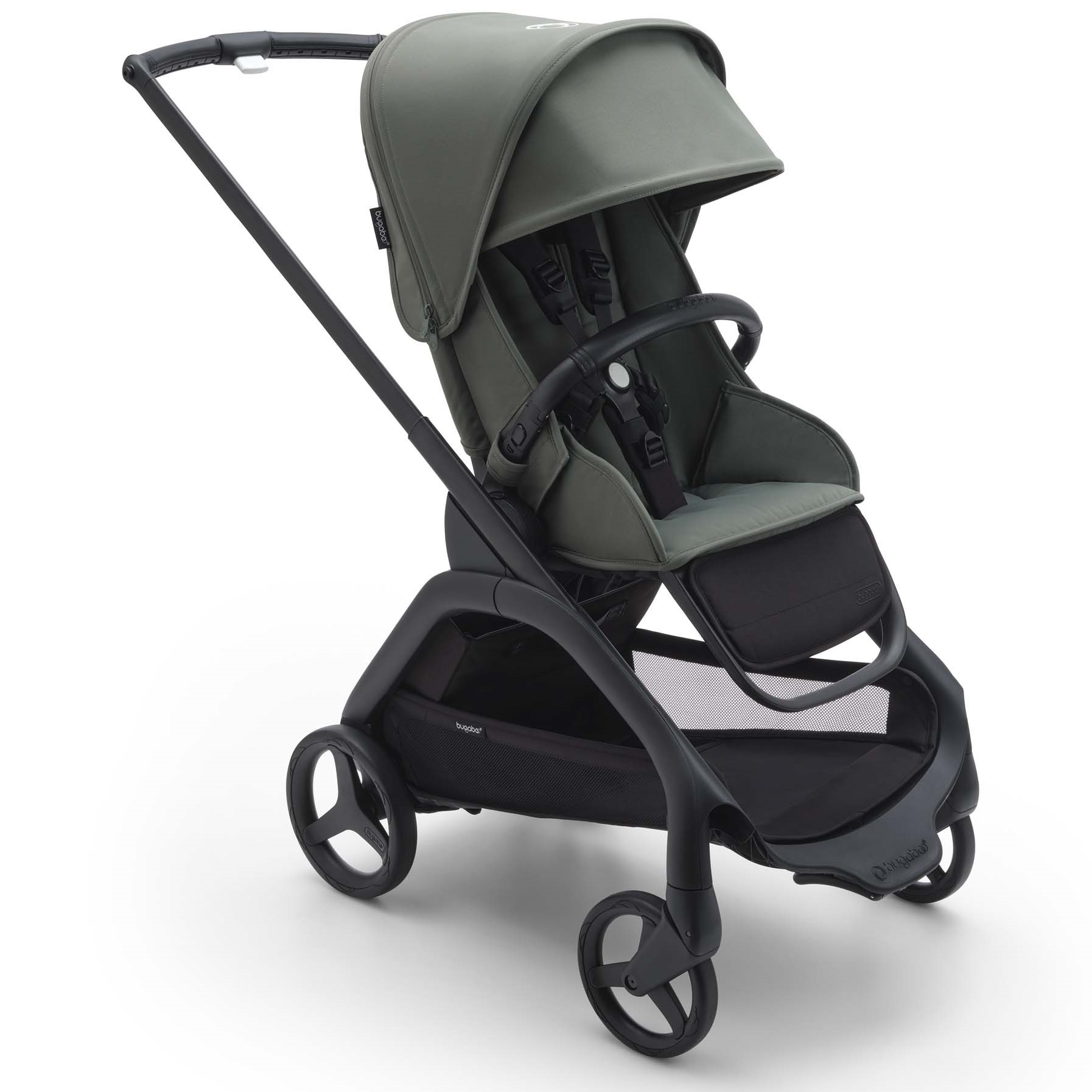 Bugaboo Dragonfly frame + zit Black Forest Green - frames met zit - Prénatal